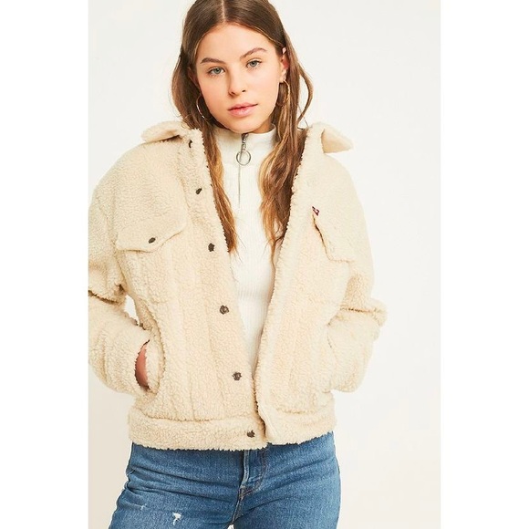 levi's teddy coat